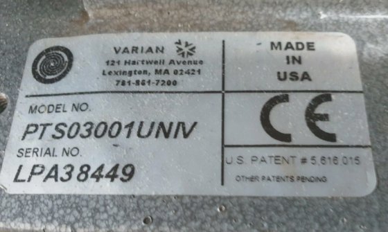 瓦里安PTS03001UNIV干式卷筒真空泵（消防管）。