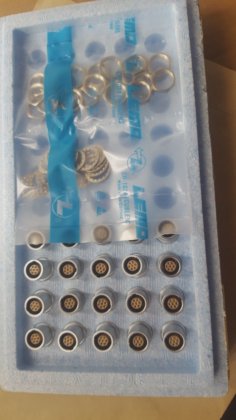 レモEGH.1B.307.CLL円形プッシュプルコネクタRECPサイズ1 7ピンの20 PCS