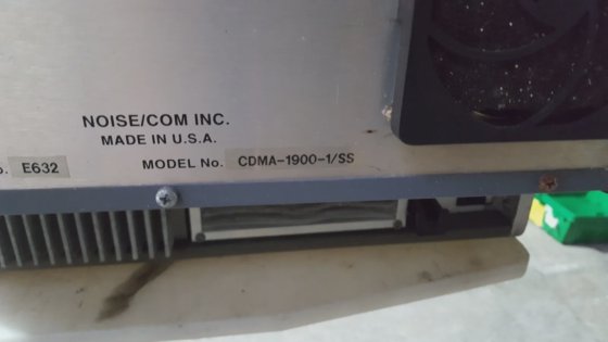 NOISE/COM INC CDMA-1900-1/SS UFX-CDMA SERIES