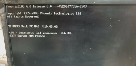 Siemens SIMATIC RACK PC 840