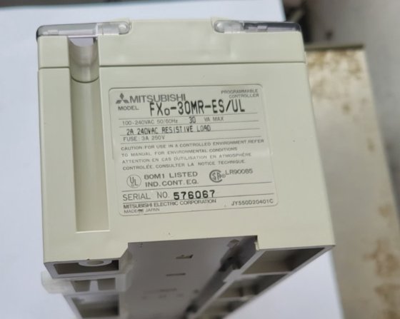 MITSUBISHI FX0-30MR-ES/UL FXO-30MR-ES/UL PROGRAMMERBARE CONTROLLER