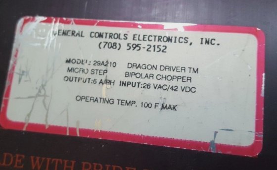 通用控制 29A210 驱动器 (BR2.1B2)