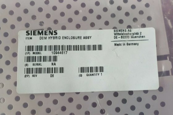 西门子 10944617 REV B DCM