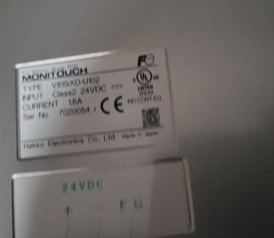 FUJI ELECTRIC V815IXD-U102 MONITOUCH TOUCHSCREEN