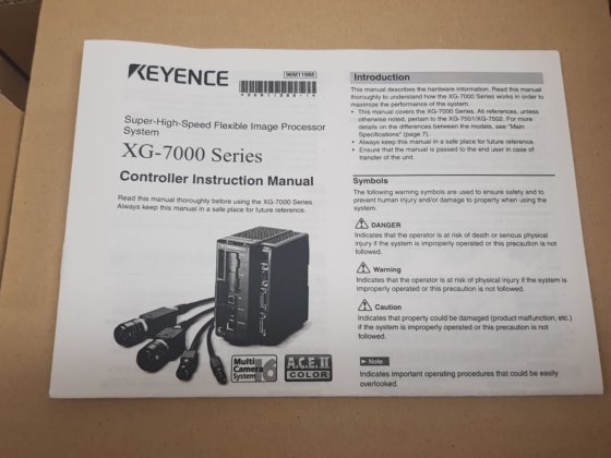 基恩士 XG-7001P 多摄像头成像系统/控制器 (BR2.2B7)