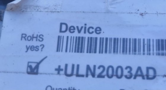 德州仪器 ULN2003AD 达林顿晶体管 139/PK (RO2.3BLUEB)