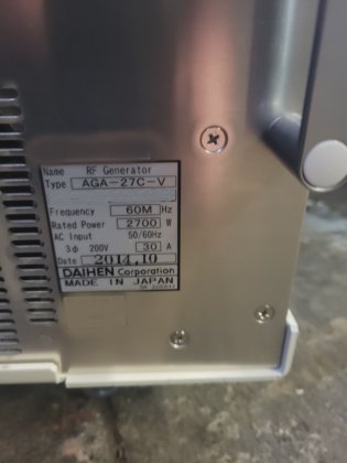 DAIHEN AGA-27C-V 射频发生器（附件）