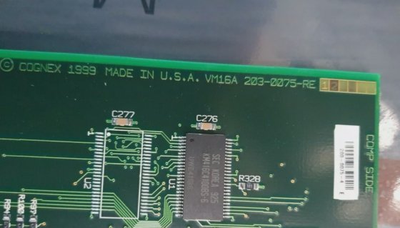 康耐视VM16A 203-0075-R 200-0075-4 E视觉卡（R3S7.2B3）。