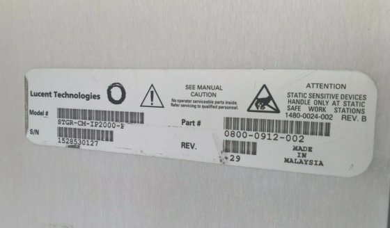 ALCATEL LUCENT STGR-CM-IP2000-F 0800-0912-002 -29
