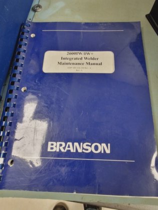 布兰森 2000IW 一体化超声焊接机 加头