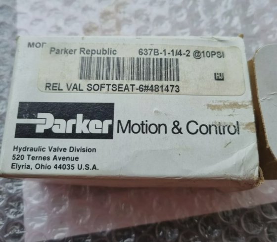 Parker 637B-1-1/4-2 软阀座溢流阀 (IN36S3B3)