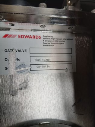 Edwards NGW073000 气动闸阀组件 (BR4A.2)