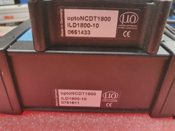 MICRO-OPTRONIC OPTO NCDT1800 激光器和控制器 净价1000欧元