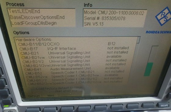 罗德与施瓦茨 CMU200 1100.0008.02 通用无线通信测试仪及选项
