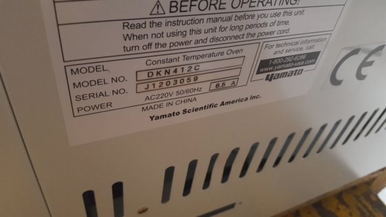 大和DKN412C恒温烤箱 220V (RBD6.3)