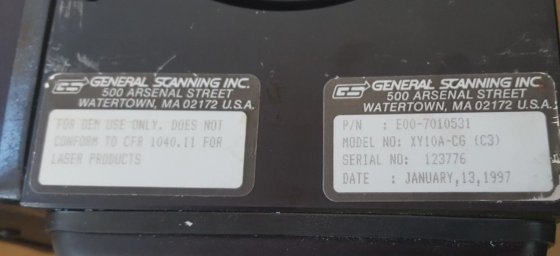 一般スキャン E00-7010531 XY10A-CG C3 スキャンヘッド