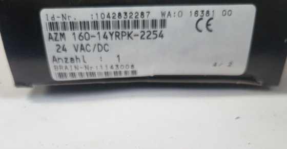 施迈赛 AZM160-14YRPK-2254 安全联锁 (BR3.5B4)