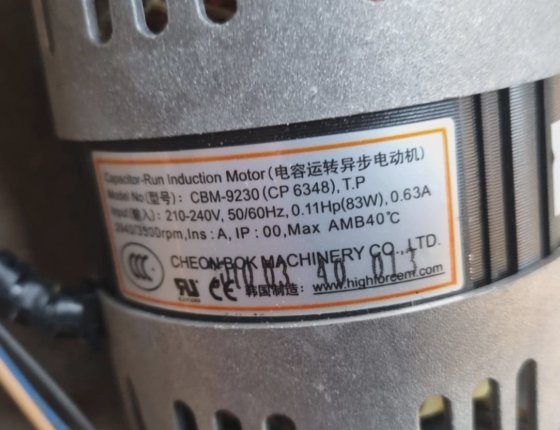 昌福CBM-9230 CP6348感应电机（Motortrolley.1）。