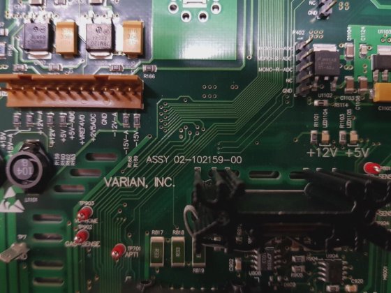 AA600用バリアン制御ボード 02-101250-90 .FEDEX発送