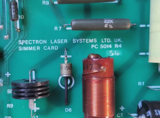 光谱激光系统 PC5014 R4 模拟卡（R5S3.7）