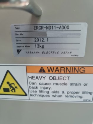 YASKAWA ERCR-ND11-A000 ROBOT CONTROLLER (BR6.1)