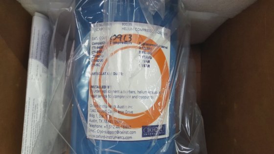 オックスフォード・インストルメンツ 80035 ヘリウムコンプレッサ吸着器（BR6.4）