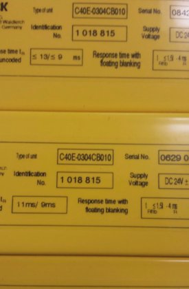 SICK LIGHT CURTAIN C40E-0304CB010 一批