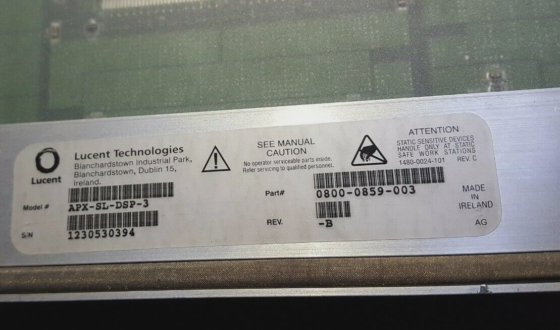LUCENT APX-SL-DSP-3