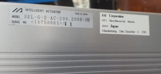 智能执行器IA SEL-G-2-AC-200.200B-EU控制器。联邦快递运输