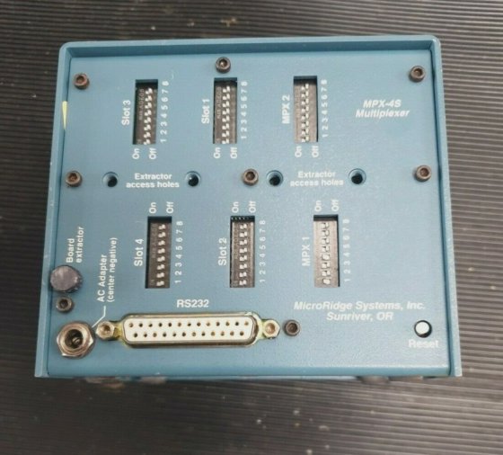 SISTEMA MICRORIDGE Multiplexor configurable MPX-4S