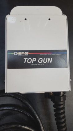 SIMCO 4005106 トップガン 3、7インチケーブル イオン化エアガン