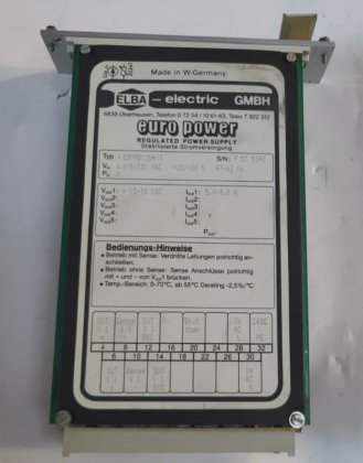 ELBA ESPM81154 ESPM81154/X 稳压电源（R2S8.4B1）