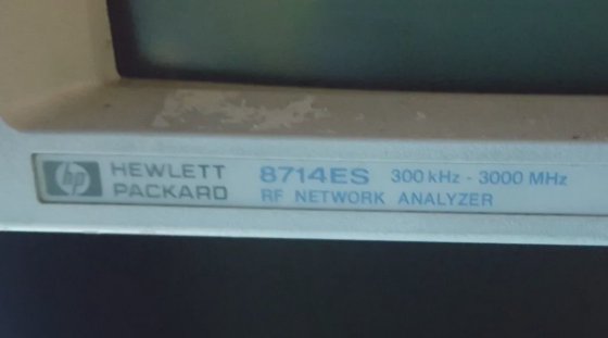 HP 8714ES RFネットワークアナライザ（RBD8.2）