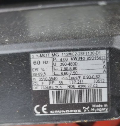 GRUNDFOS MG112MC2-28FT130-D1 立式离心泵（ANNEXRACKR）