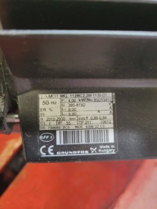 GRUNDFOS MG112MC2-28FT130-D1 立式离心泵（ANNEXRACKR）