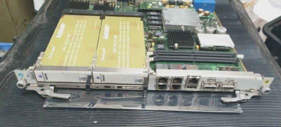 阿尔卡特朗讯nbmasw1控制板w/ x2 nbafim模块（r4s8.7b3）。