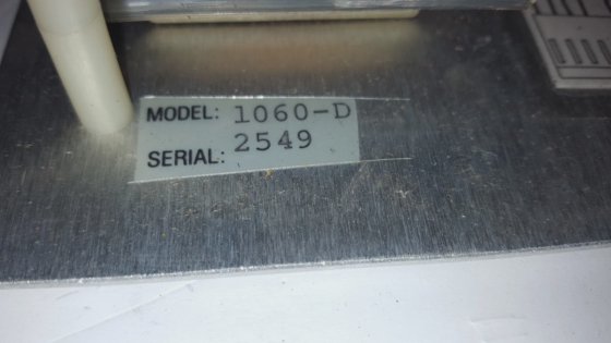 放射線パワーシステム1060-D電源（r1s8.5b2）