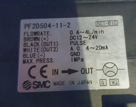 SMC PF2D504-11-2 デジタル流量計 (U11.4b2)