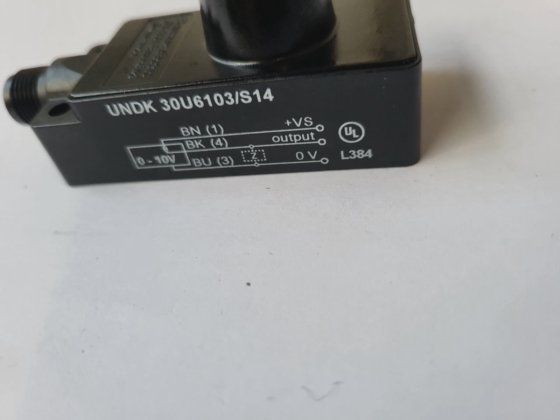 BAUMER UNDK30U6103/S14 ULTRASONIC SENSOR (in8s1b2)