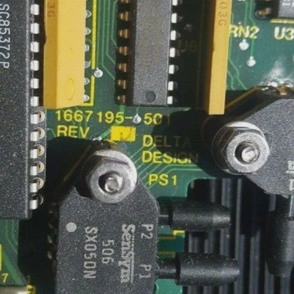delta design 1667195-501 rev o