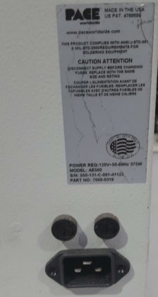 ペースアーム EVAC 500 ヒュームエクストラクター（RBD5.1）