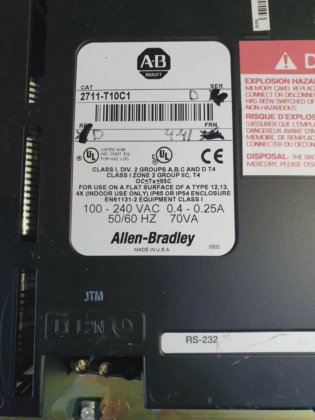 艾伦·布拉德利 2711-T10C1 D D 4.41