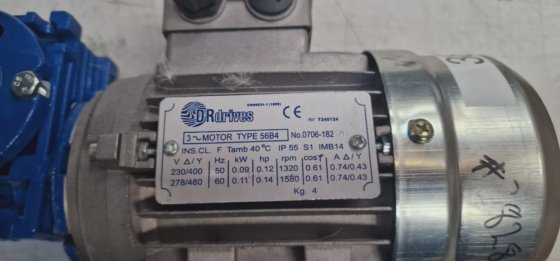 モトバリオ ウォームギア減速機＆モーター