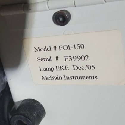 MCBAIN INSTRUMENTS FOI-150 光纤照明器 (RBD7.2)