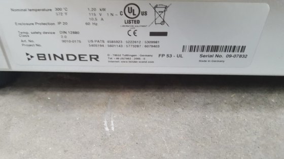 LIANT FP53-UL 9010-0175 FOUR