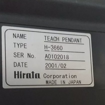 HIRATA H-3660 示教器（R1S9.4）