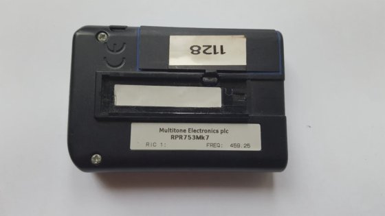 マルチトーンエレクトロニクス PLC RPR753MK7 ラジオペーガー (IN6S6B3)