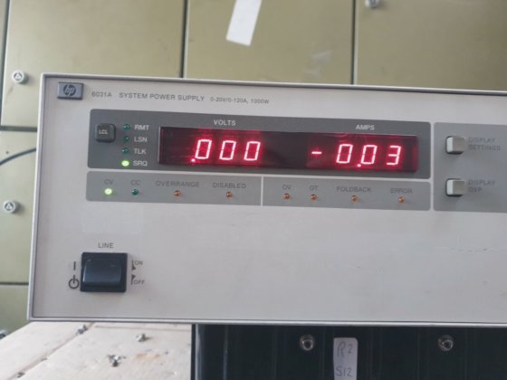 AGILENT 6031A直流电源（BR1.3）。