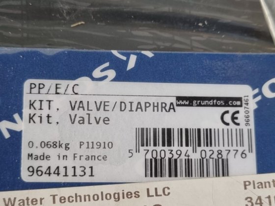 グルンドフォス 96441131 バルブキット（R4S3.5B2）