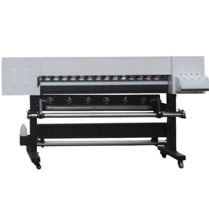 用于皮革/聚氨酯/帆布的大幅面 1600mm 环保溶剂型打印机，配有 dx5 i3200
